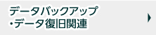 データバックアップ・データ復旧関連